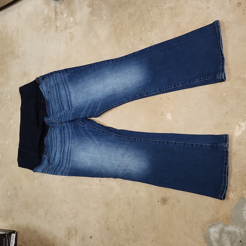 Isabel Maternity Skinny Bootcut Jeans Plus size 18